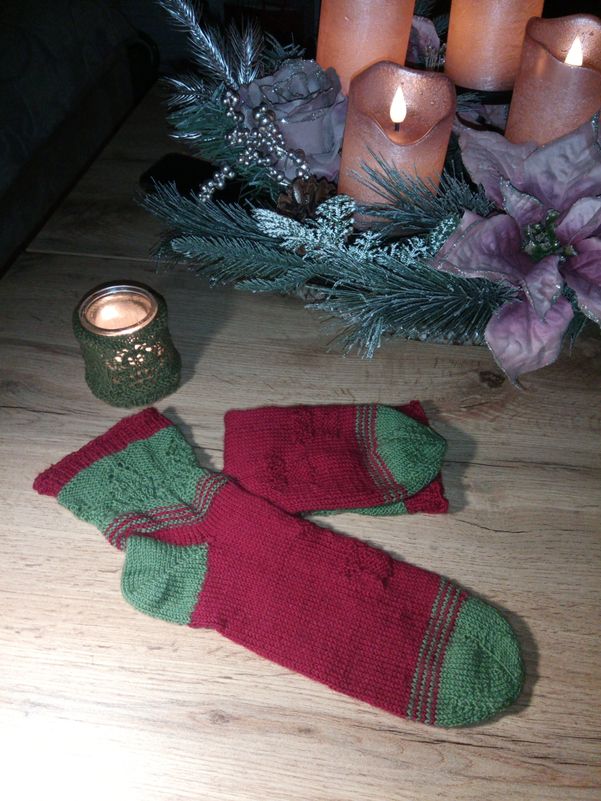 Adventszeit Socken