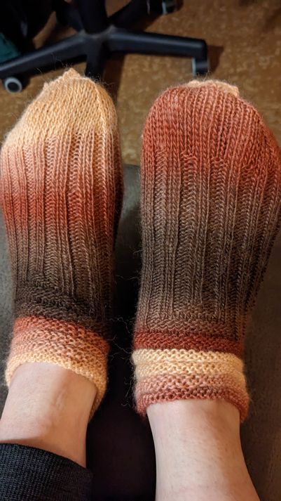 Strandtreppen-Socken im Größe 36 für meine Nichte zum 