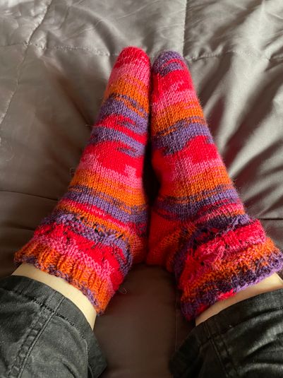 Neue Lieblings-Kuschel-Socken