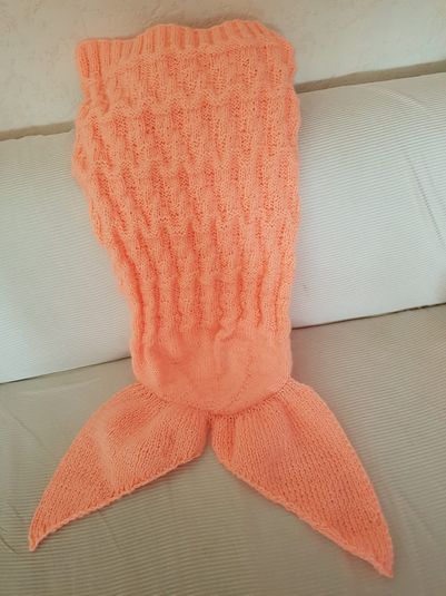 Mermaid Decke Meerjungfrauen Decke für Kinder, ca. 60cm (ohne 