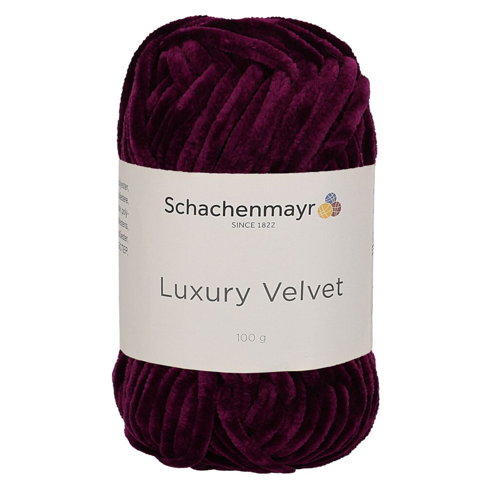 Luxury Velvet von Schachenmayr 0032 burgundy