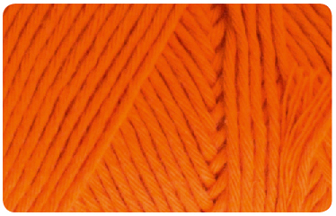 Joker 8 uni Topflappengarn von Pro Lana 0272 - orange