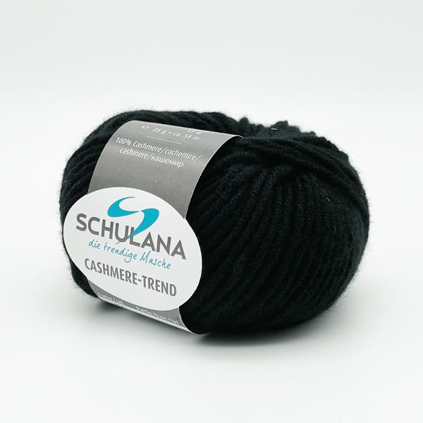 Cashmere-Trend von Schulana 0200 - schwarz