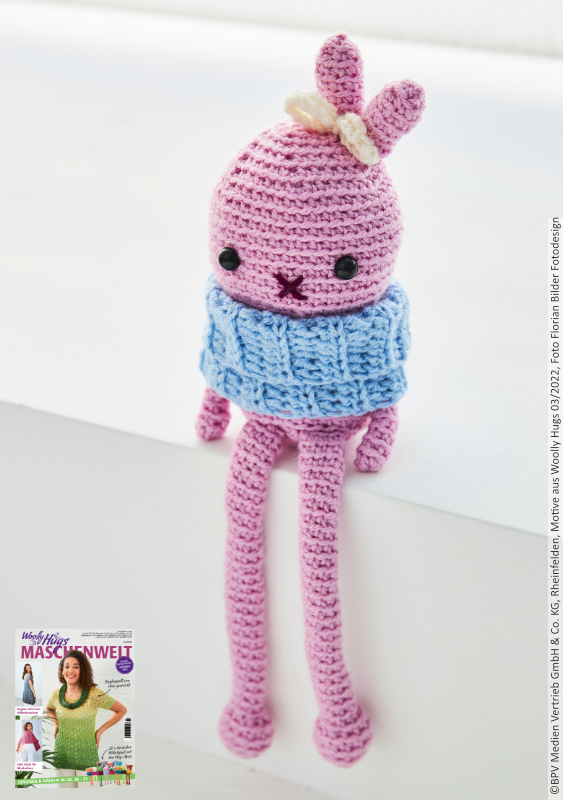 Hug-Mee Bunny | Anleitungsheft | Wolle Charity  | Häkeln | Veronika Hug, Woolly Hugs, Christophorus Verlag