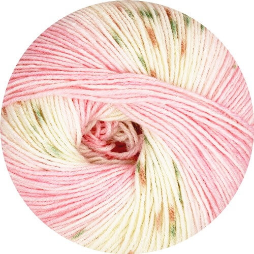 0118 - Verlauf rosa/weiß gesprenkelt | 4,95 €