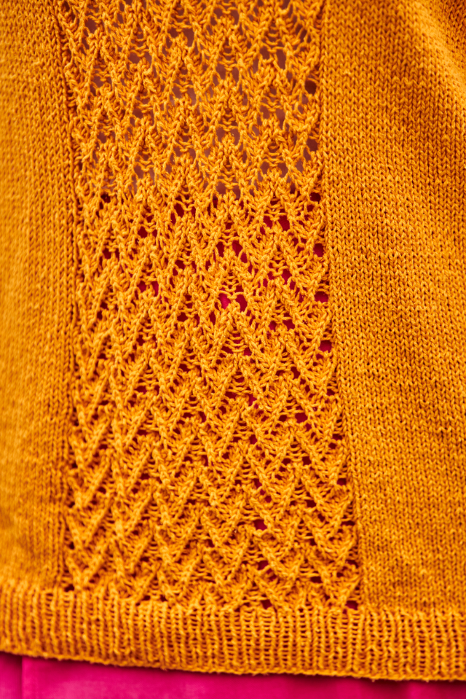 Pulli mit Musterbordüre - Raglan von oben | Wollpaket mit Silky | Stricken