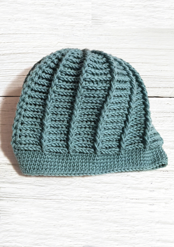 Mütze Stairway | Einzelanleitung | Wolle Merino Pur 125  | Häkeln | Annemarie