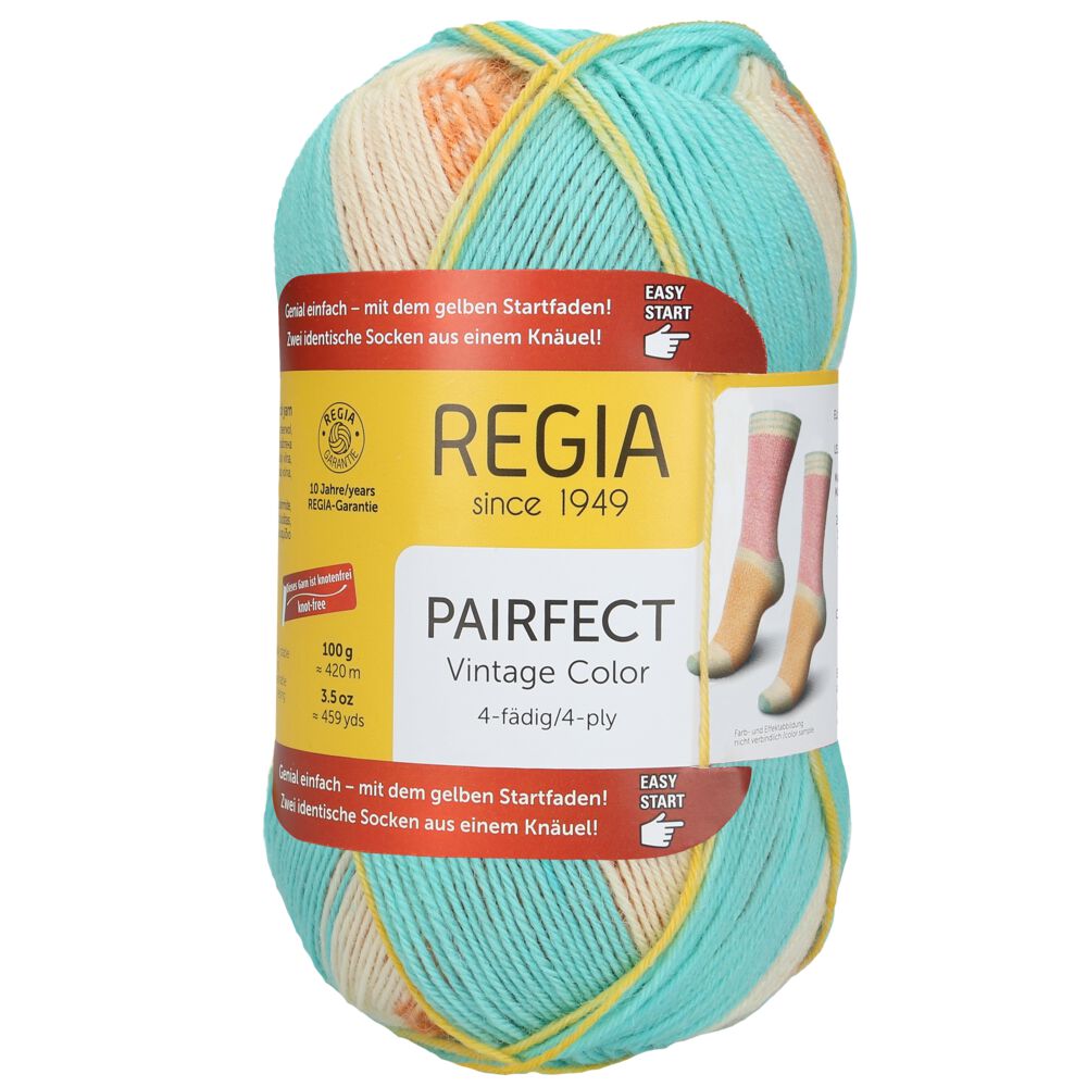 Sockenwolle 4-fach Pairfect von Regia 01360 Pink Sorbet Sockenwolle 4-fach Pairfect von Regia 01360 Pink Sorbet