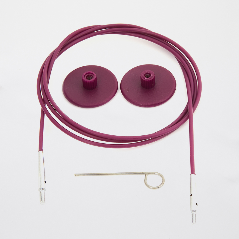 lila, Edelstahl nylonummantelt | 3,75 €