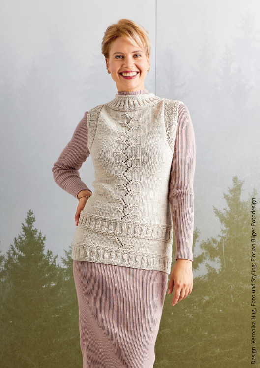 Pullunder Favorit | Anleitungsheft | Wolle Merino Stretch  | Stricken | Veronika Hug, Woolly Hugs, Christophorus Verlag