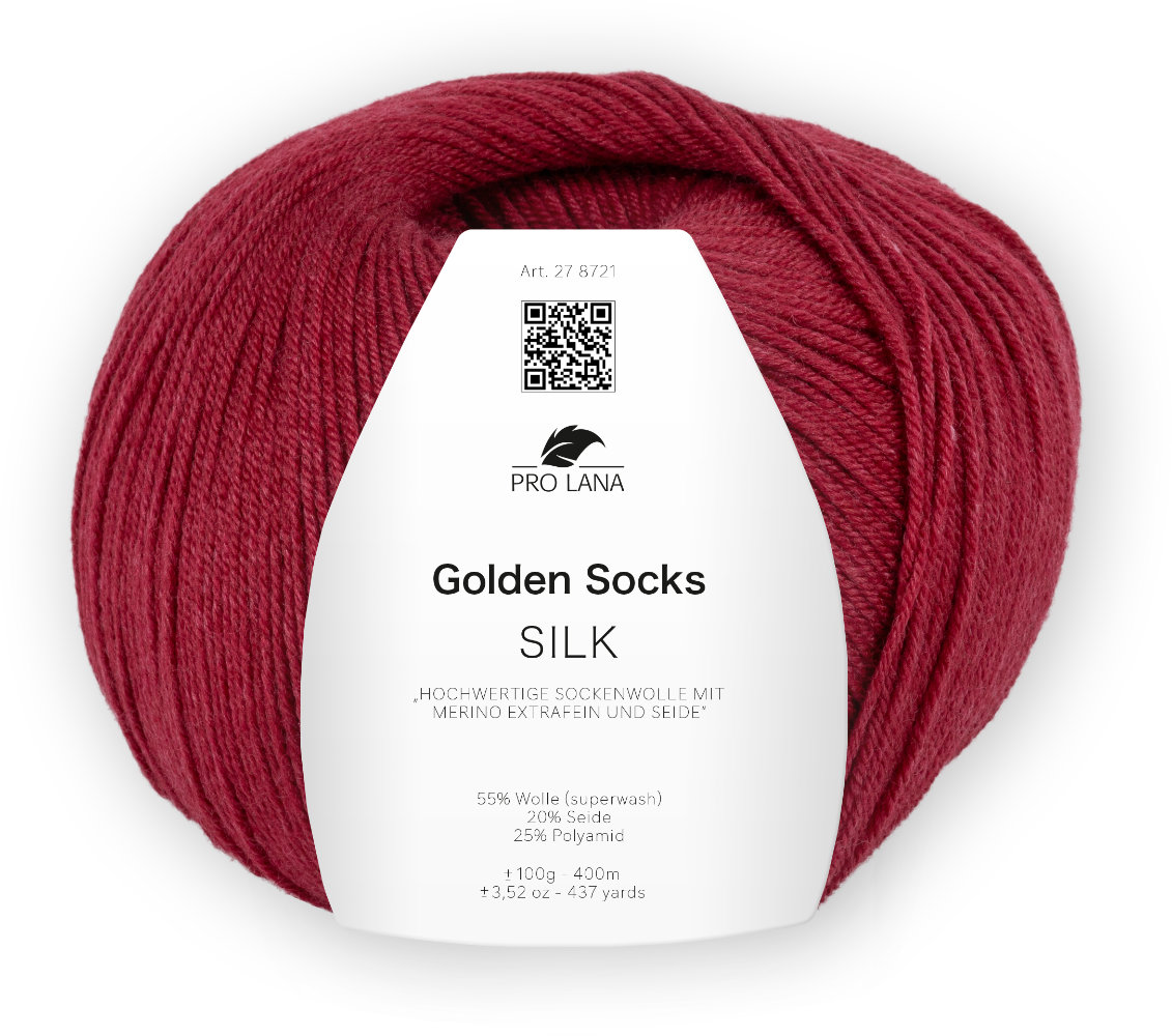Silk Golden Socks - 4-fach Sockenwolle von Pro Lana