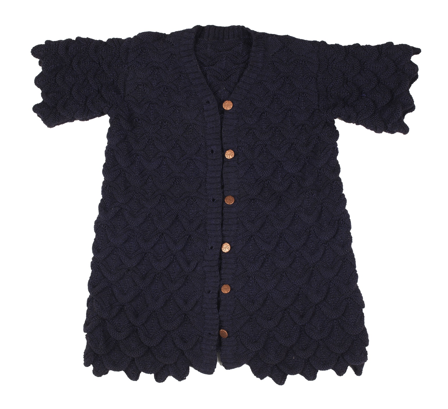 Jacke "Scale Jacket" | Anleitungsheft | Wolle Alpaka Queen  | Stricken | Unjung Yun