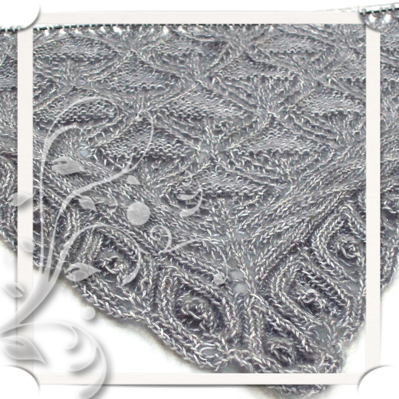 Dreiecktuch Dornröschen ehemals Autumnfield | Anleitung als PDF | Stricken | Sylvie Rasch