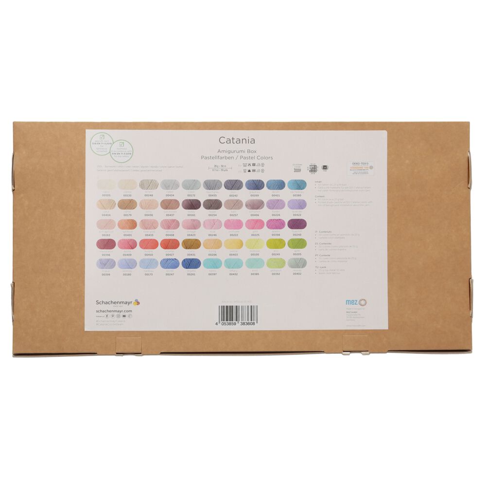Catania Box - Pastellfarben Catania Box - Pastellfarben