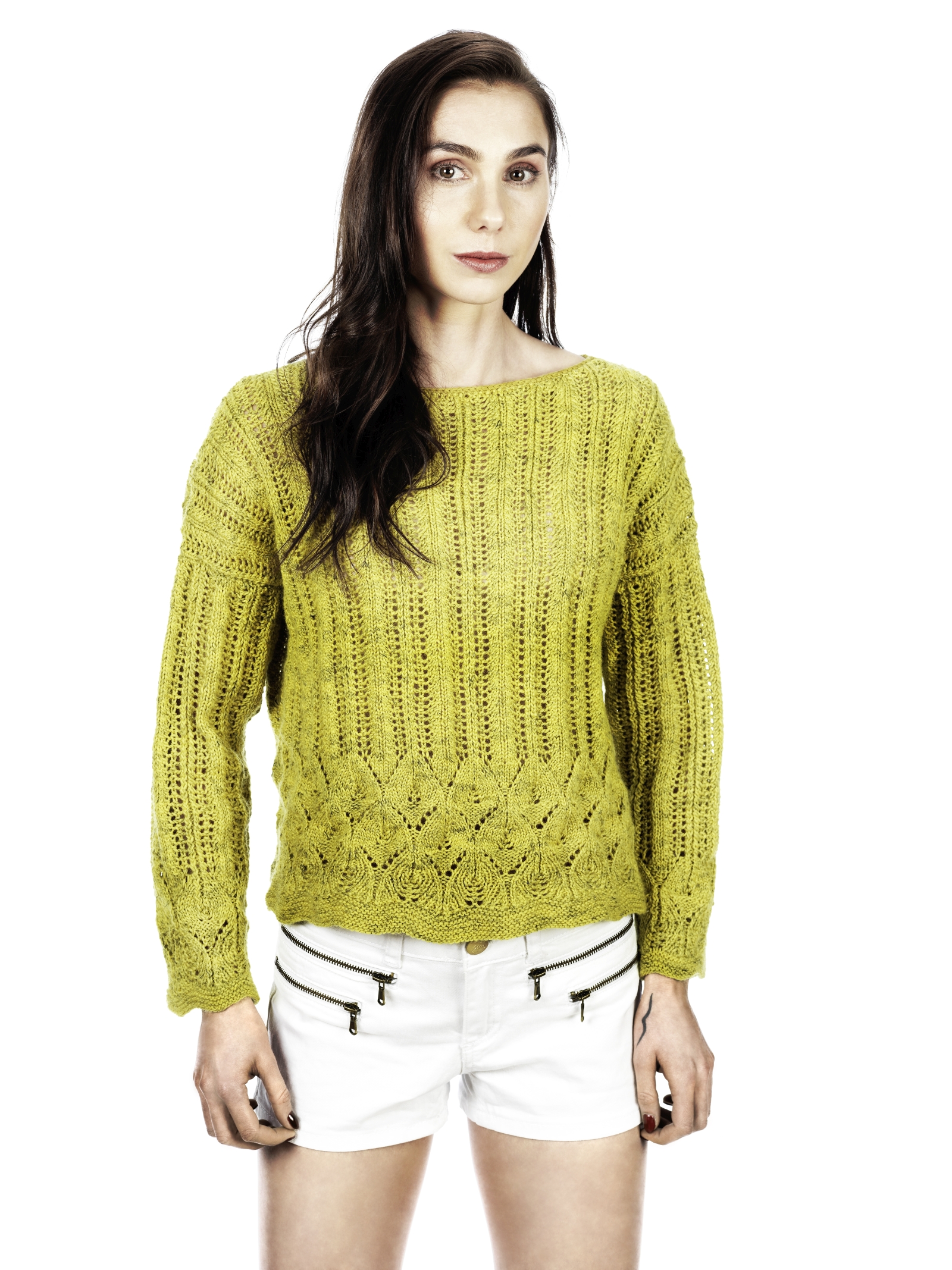 Pullover "Sinapis" | Anleitungsheft | Wolle Bio Merinos  | Stricken | Sabine Berlipp