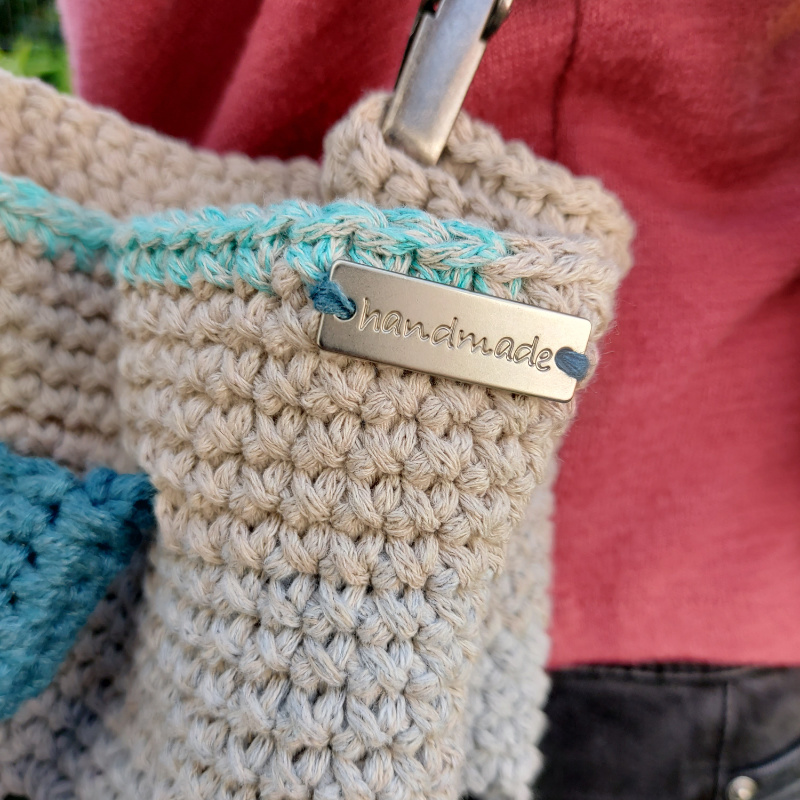 Beutel Sporty | Einzelanleitung | Wolle Rope Plait  | Häkeln | Annemarie