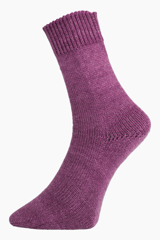 Golden Socks Business Bamboo - 4-fach Sockenwolle von Pro Lana 0510 - violett meliert