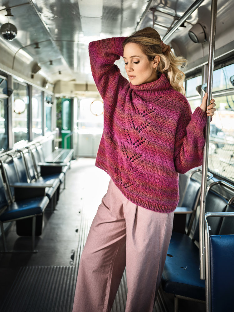 Sweater Chunky Ajour  | Wollpaket mit Smooth  | Stricken | Pro Lana Sweater Chunky Ajour  | Wollpaket mit Smooth  | Stricken | Pro Lana