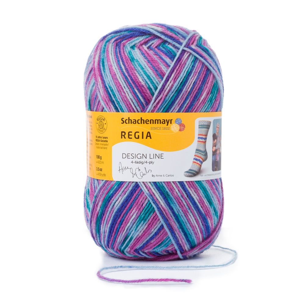 Sockenwolle Design Line by Arne & Carlos von Regia 03653 star night color