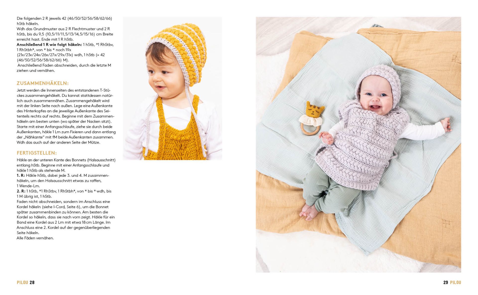 Hej. Babymode häkeln - Romper, Jäckchen, Höschen und Decken im Skandi-Look