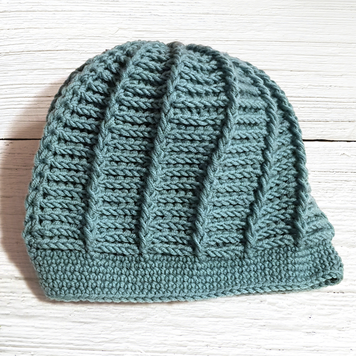 Mütze Stairway | Einzelanleitung | Wolle Merino Pur 125  | Häkeln | Annemarie