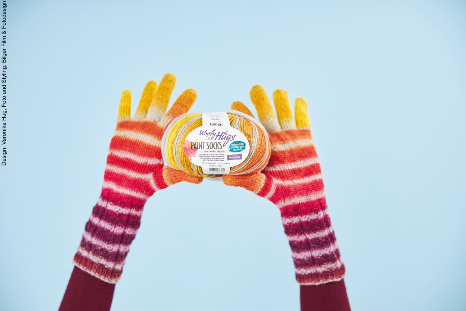Fingerhandschuhe Greifzu | Anleitungsheft | Wolle Paint Socks  | Stricken | Veronika Hug, Woolly Hugs, Christophorus Verlag