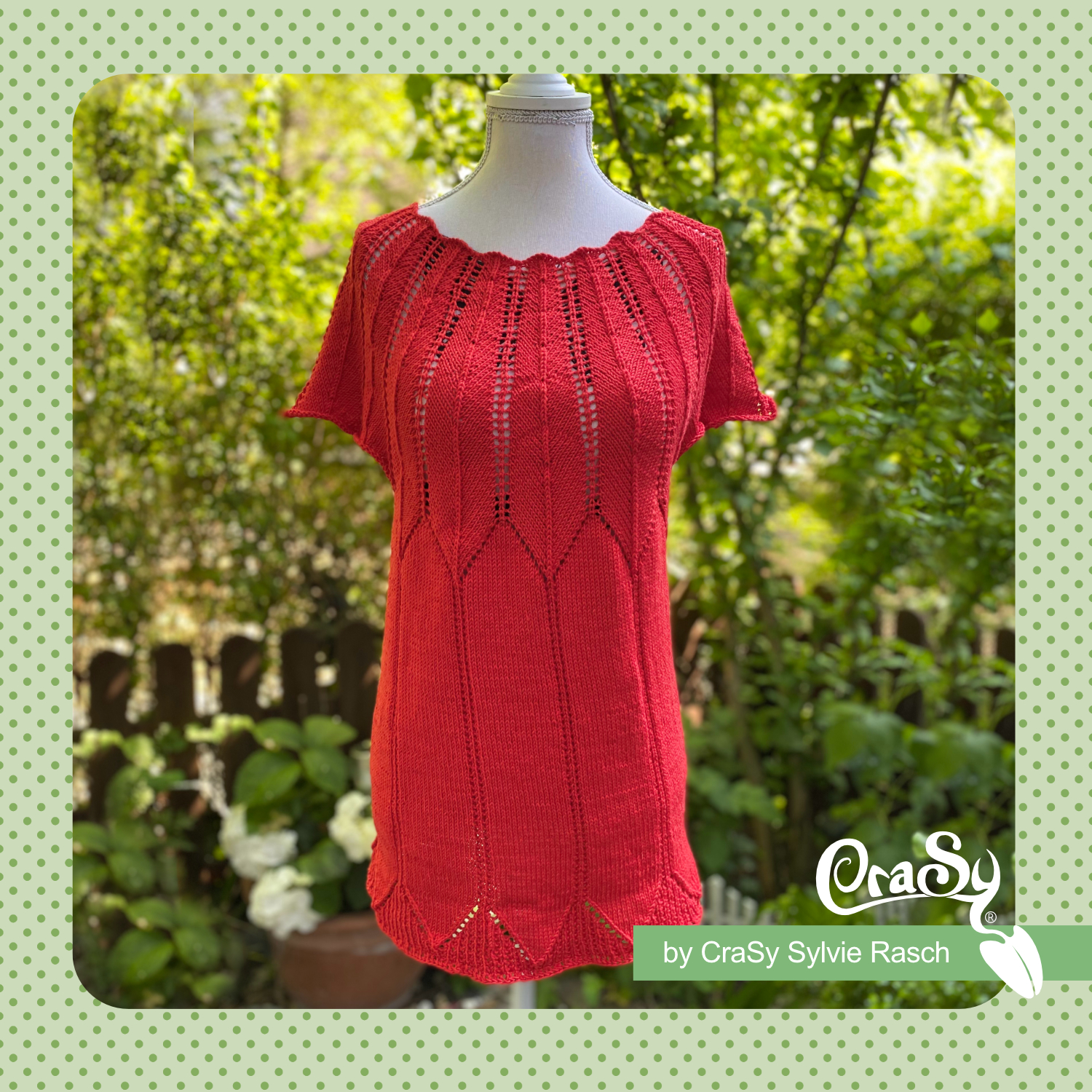 Shirt Summerday | Anleitung | Wolle Club Linie 23  | Stricken | Sylvie Rasch