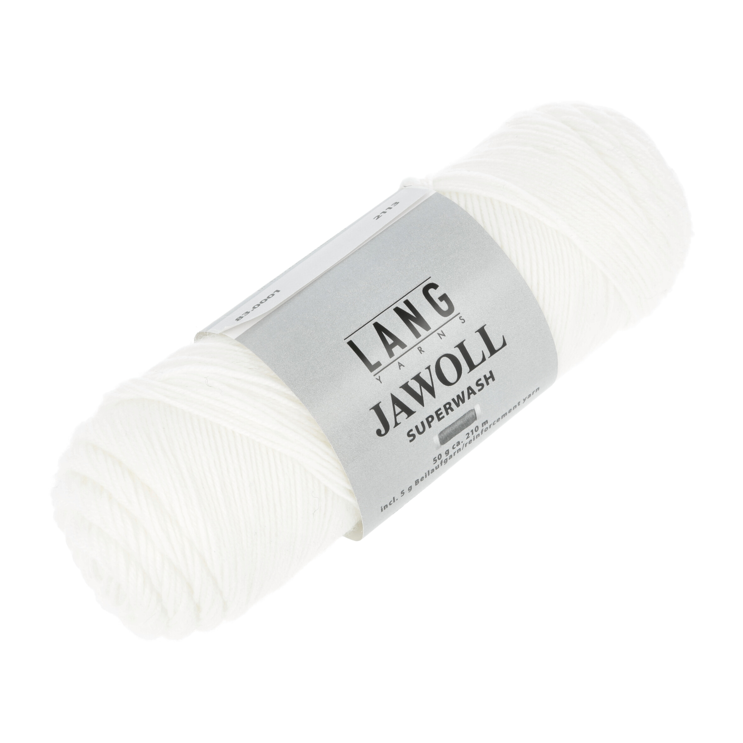 Jawoll Strumpfgarn von Lang Yarns 0001 - weiss