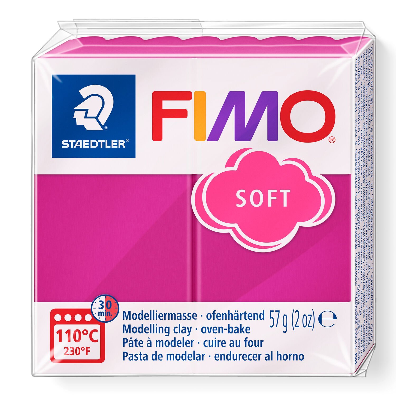 Modelliermasse FIMO® soft 8020 0009 schwarz