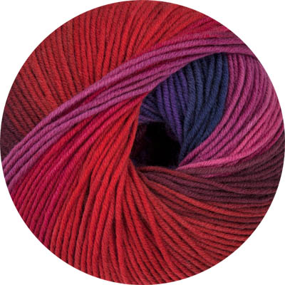Starwool Linie 4 Design Color von ONline 0212 - rot/aubergine