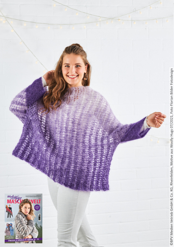 Pulli Yakushima | Anleitungsheft | Wolle Lace  | Häkeln | Woolly Hugs