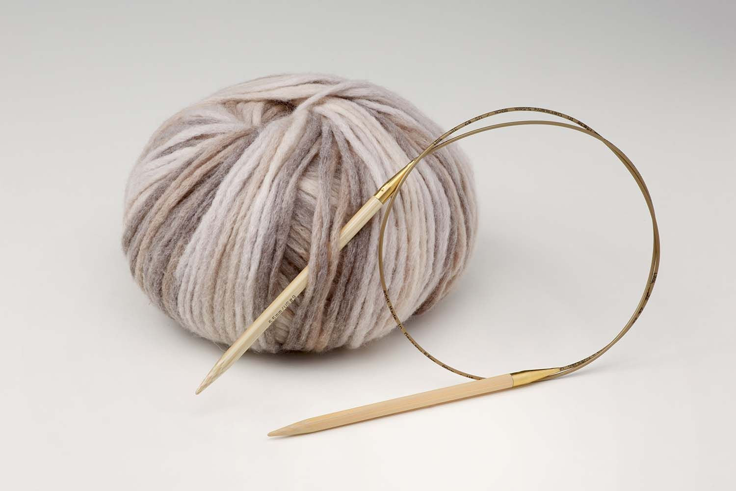 Rundstricknadel Bambus