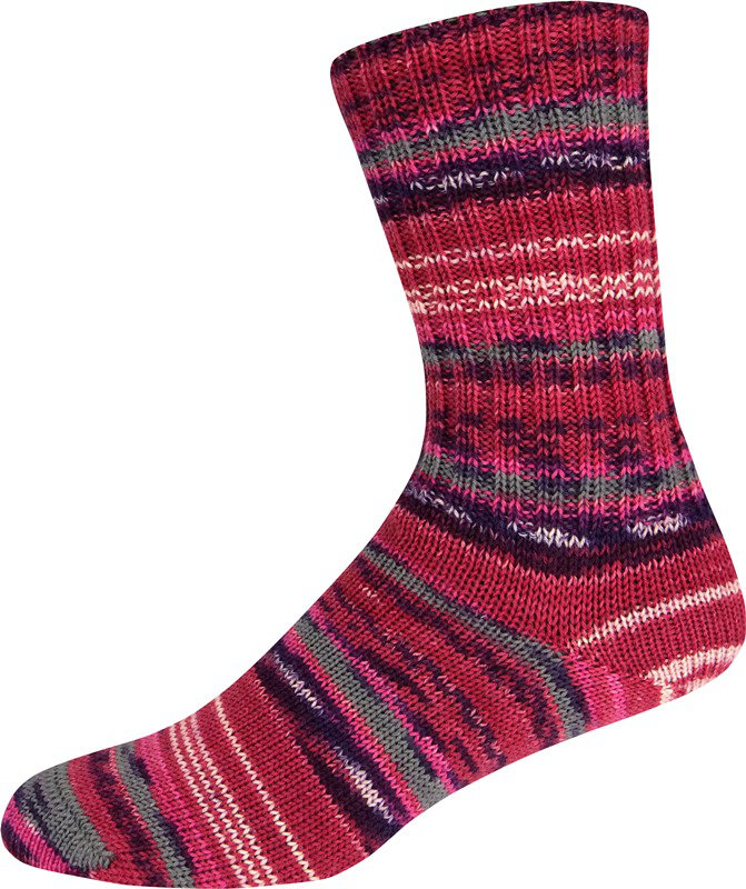 Supersocke Merino Extrafein Sort. 366 Color 4-fach von ONline 3036 Supersocke Merino Extrafein Sort. 366 Color 4-fach von ONline 3036