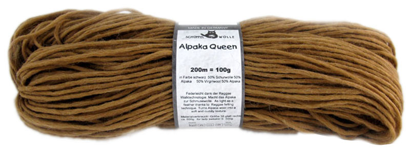 Alpaka Queen von Schoppel 7490 - Ocker