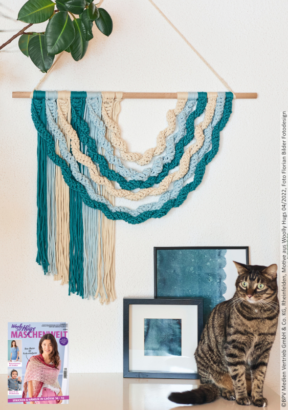 Wanddeko my Home | Anleitungsheft | Wolle Home  | Häkeln | Veronika Hug, Woolly Hugs, Christophorus Verlag