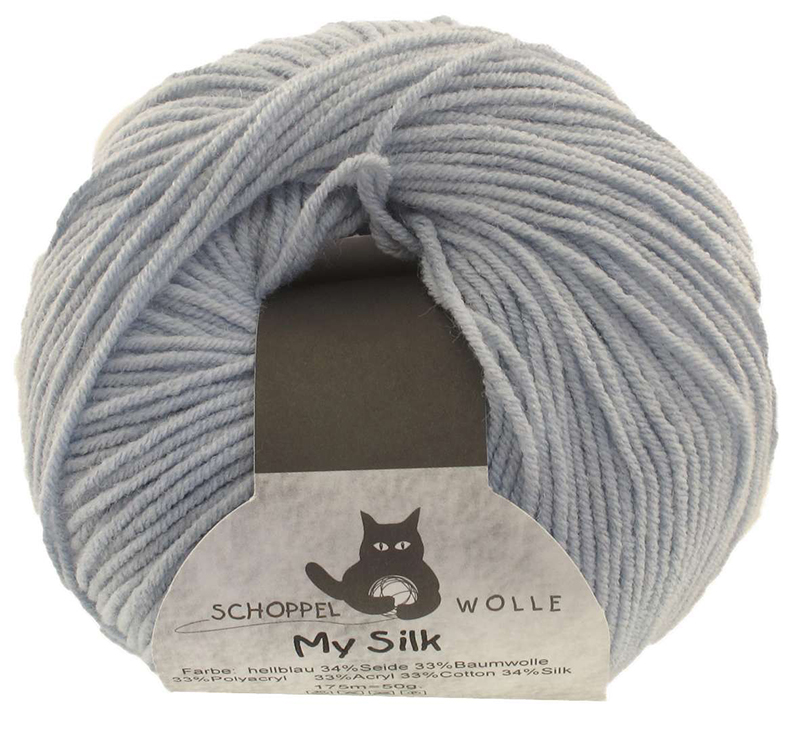 My Silk von Schoppel 5610 - Hellblau