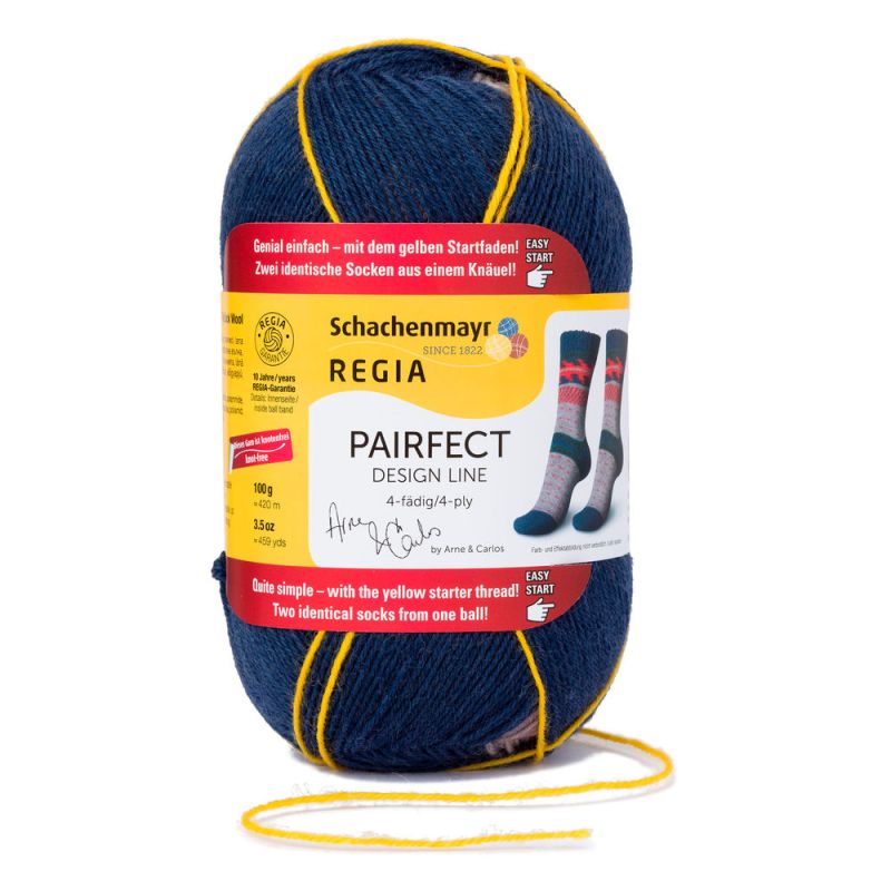 Sockenwolle Design Line by Arne & Carlos von Regia 09091 jolster color * PAIRFECT Sockenwolle Design Line by Arne & Carlos von Regia 09091 jolster color * PAIRFECT