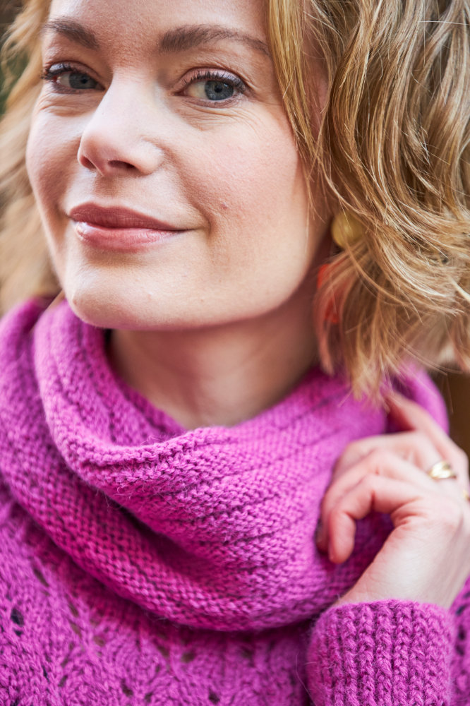 Loop mit rechts-links-Streifenmuster | Anleitungsheft | Wolle Alpaka deluxe  | Stricken | Pro Lana, Christophorus Verlag