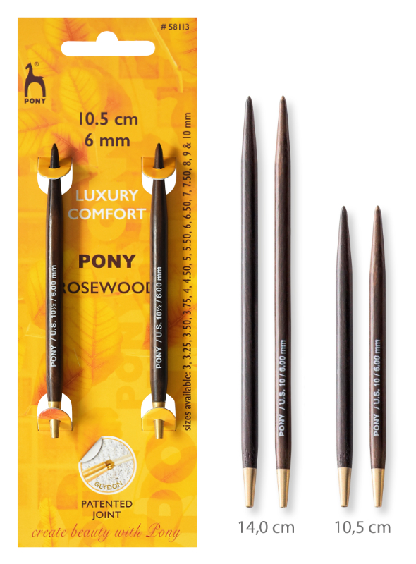 Nadelspitzen Rosewood von pony