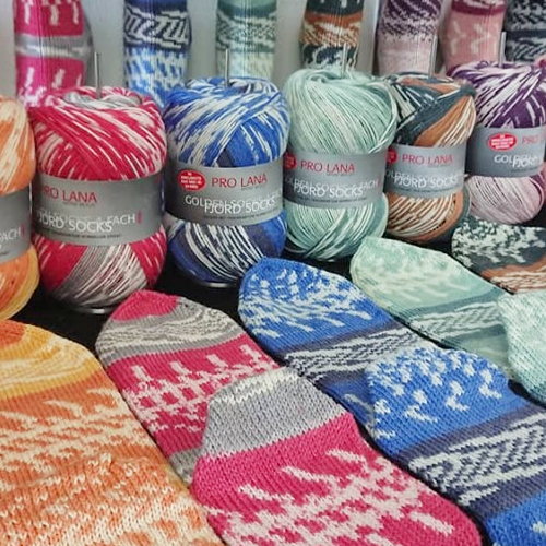 Fjord Socks - 4-fach Sockenwolle von Pro Lana