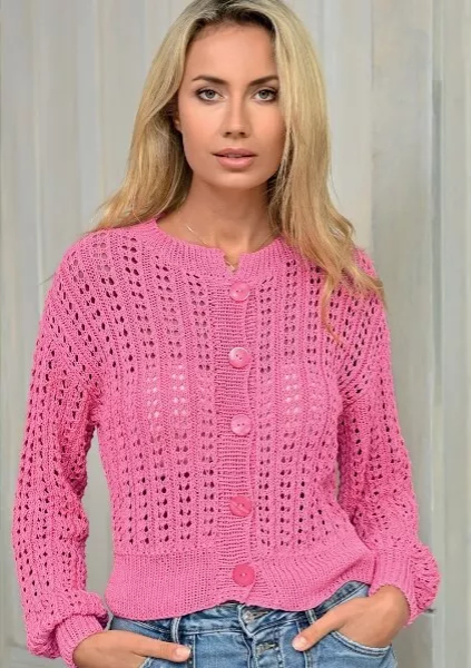 Kurze Jacke | Anleitungsheft | Wolle Club Linie 23  | Stricken | ONline