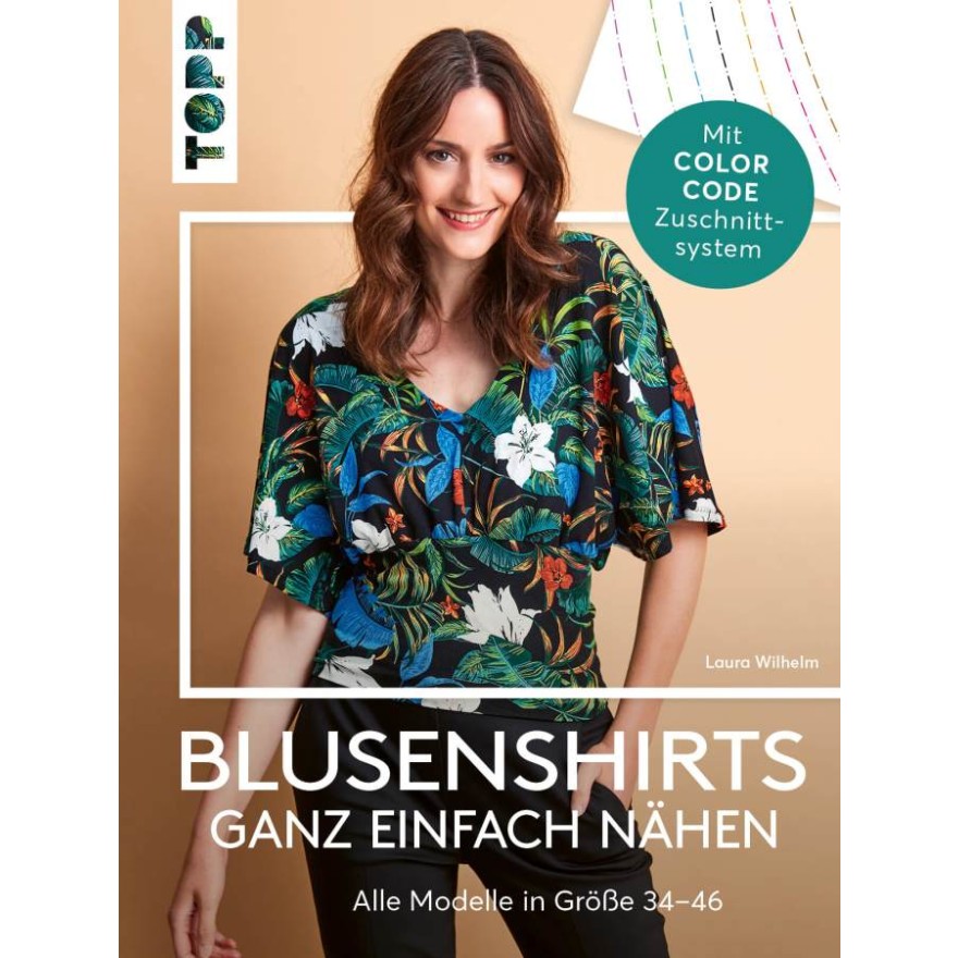 Blusenshirts ganz einfach nähen - Mit dem neuen Zuschnitt-System