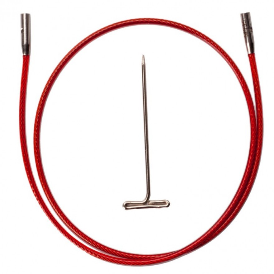 Seil für Nadelspitzen TWIST Red von chiaogoo