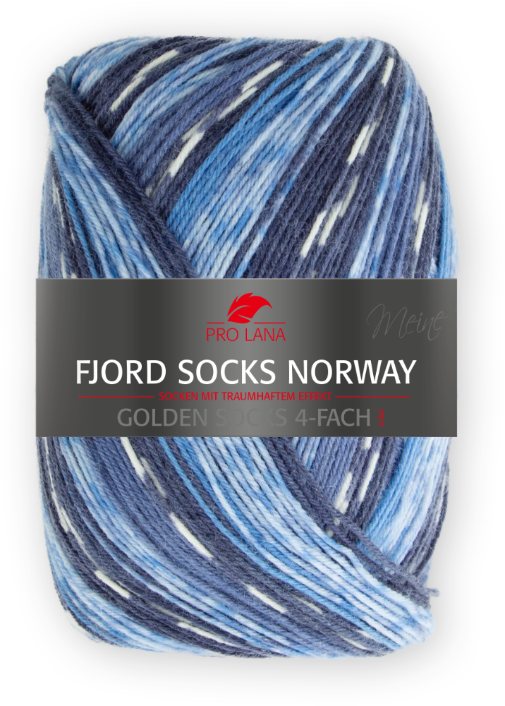 Fjord Socks Norway - 4-fach Sockenwolle von Pro Lana 0383
