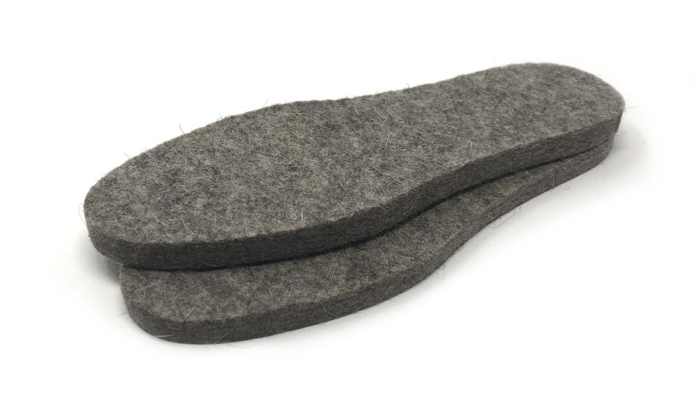 Botties Einlegesohlen aus Wollfilz von Botties 45/46