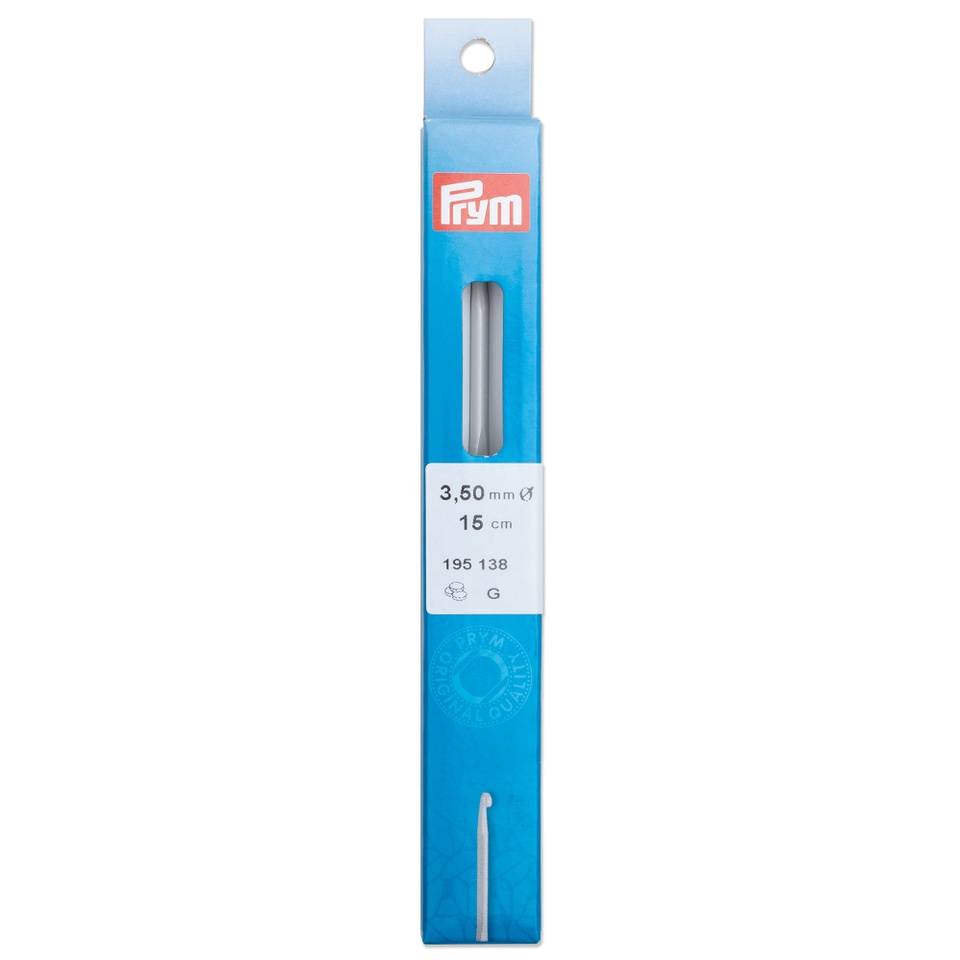 Wollhäkelnadeln ohne Griff, 14 cm, silberfarbig von Prym
