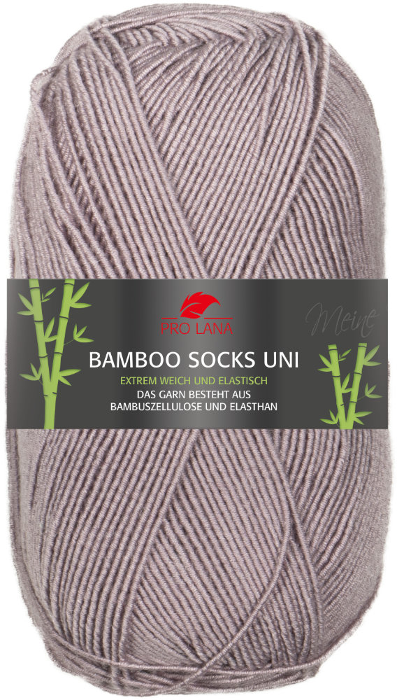Bamboo Socks Uni 4-fach 100 g von Pro Lana 0042 - hyanzinth
