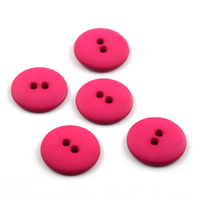 Modeknopf - Größe: 15mm - Farbe: pink 