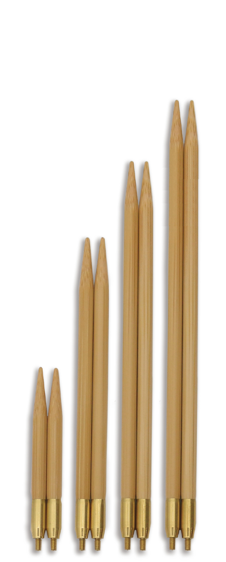 Nadelspitzen Koshitsu Bambus von Seeknit 12,50 cm 2,50 mm