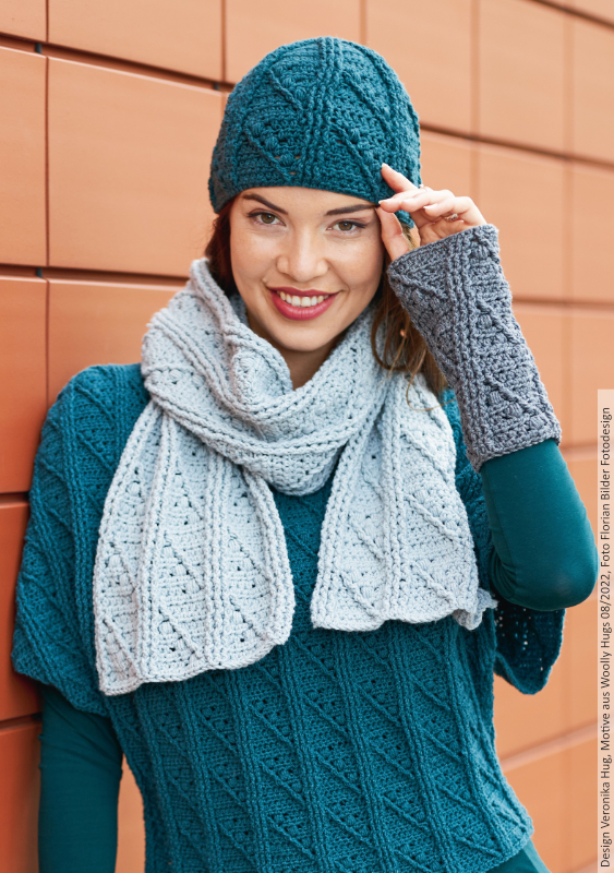 Accessoires Somedays | Anleitungsheft | Wolle Merino Stretch  | Häkeln | Veronika Hug, Woolly Hugs, Christophorus Verlag
